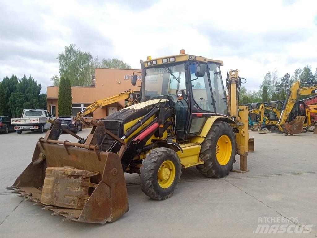 CAT 428 D 백호로더