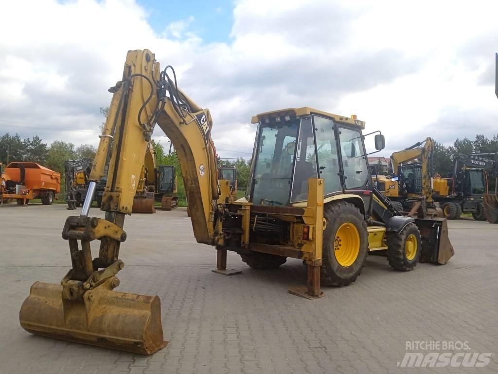 CAT 428 D 백호로더