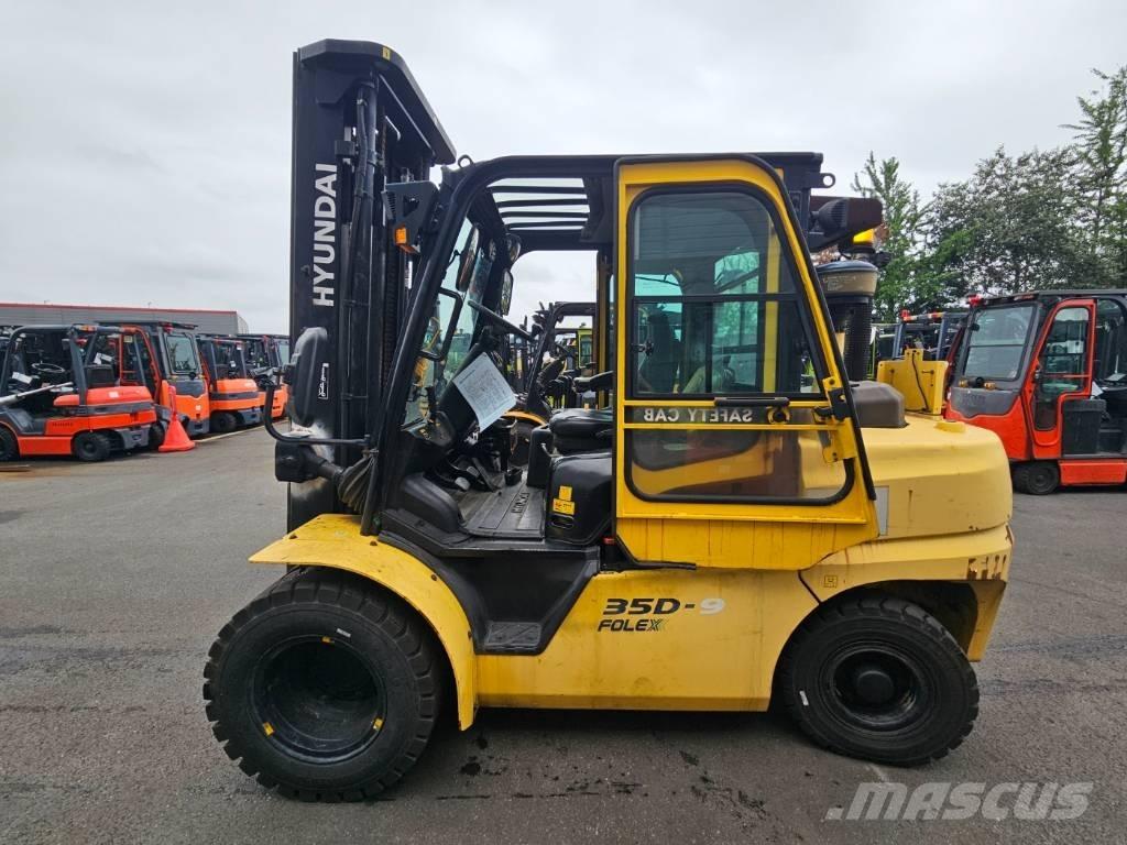 Hyundai 35d-9 디젤 지게차