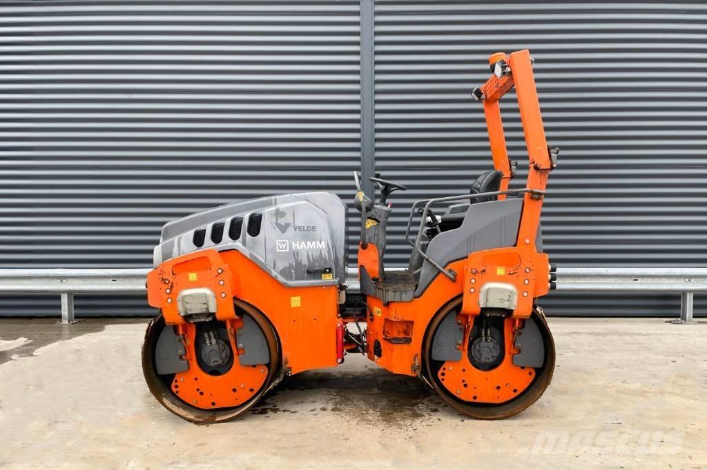 Hamm HD 14 VV 트윈 드럼 롤러