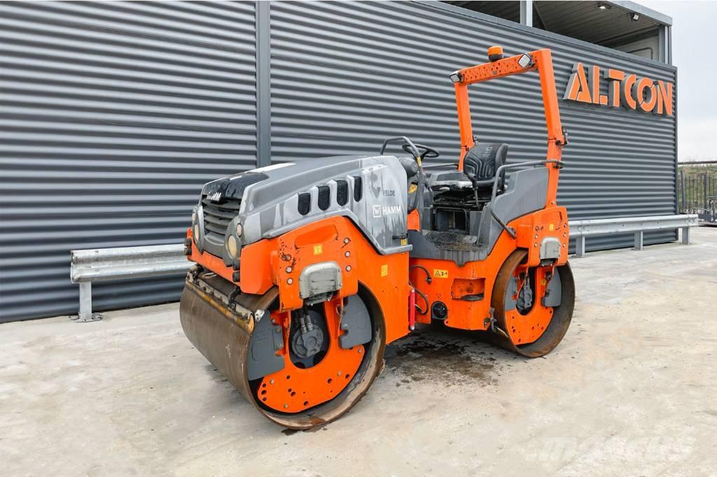 Hamm HD 14 VV 트윈 드럼 롤러