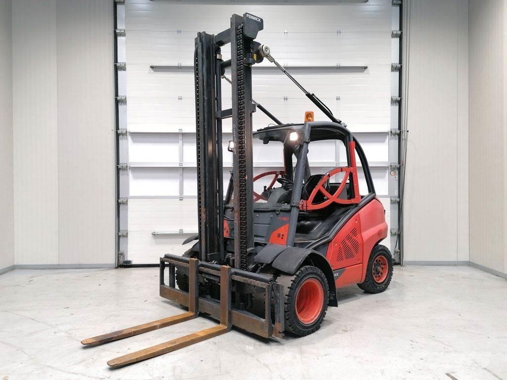 Linde H40D-02 디젤 지게차