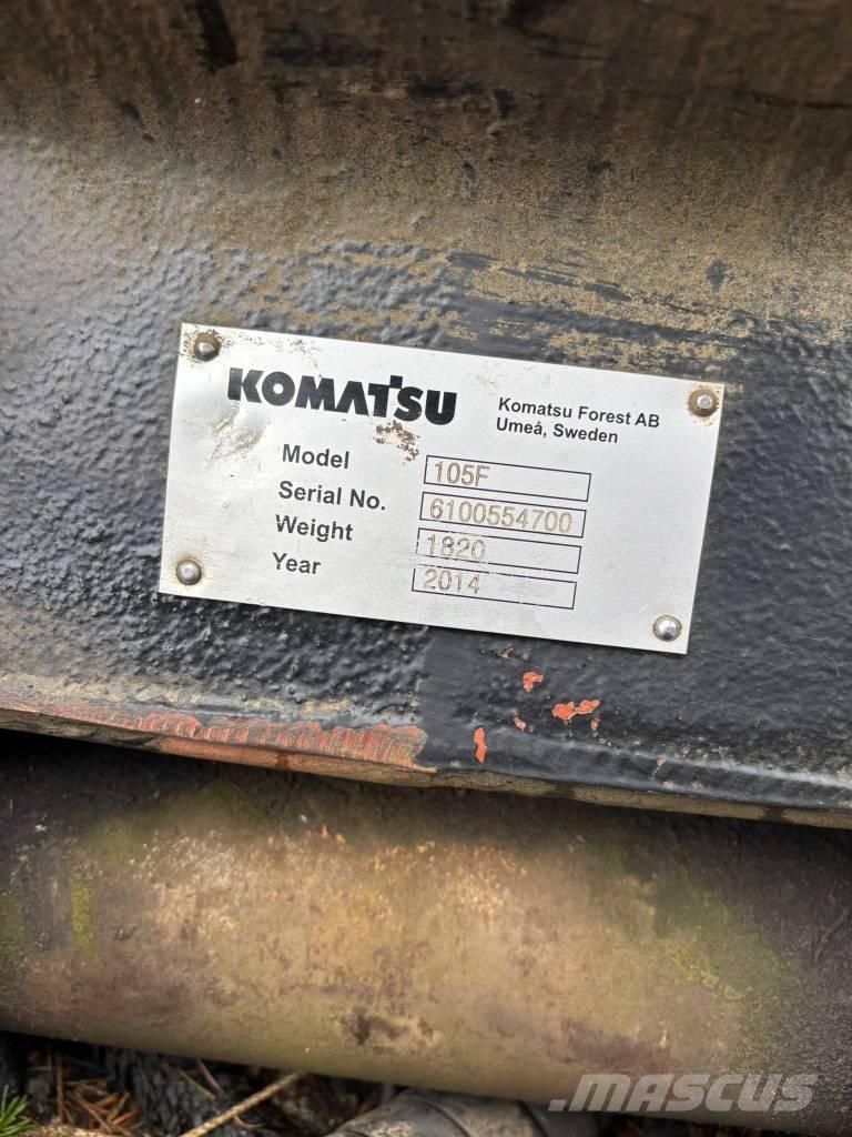 Komatsu 845 원목 포워더