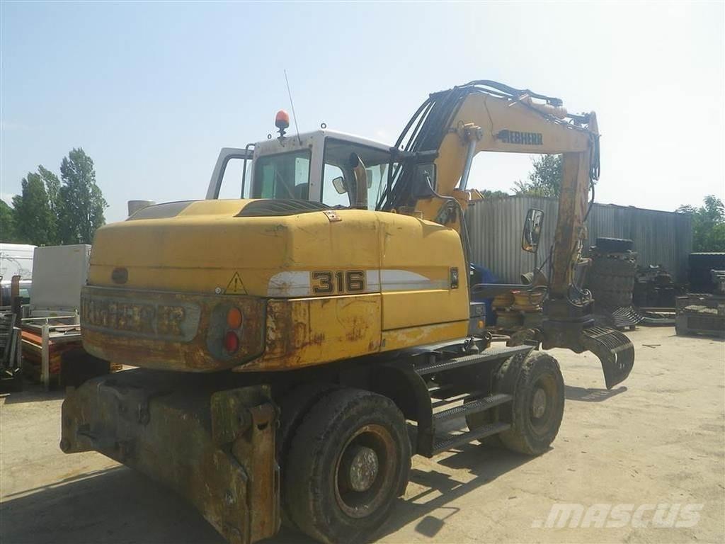 Liebherr A316Li 특수 굴삭기