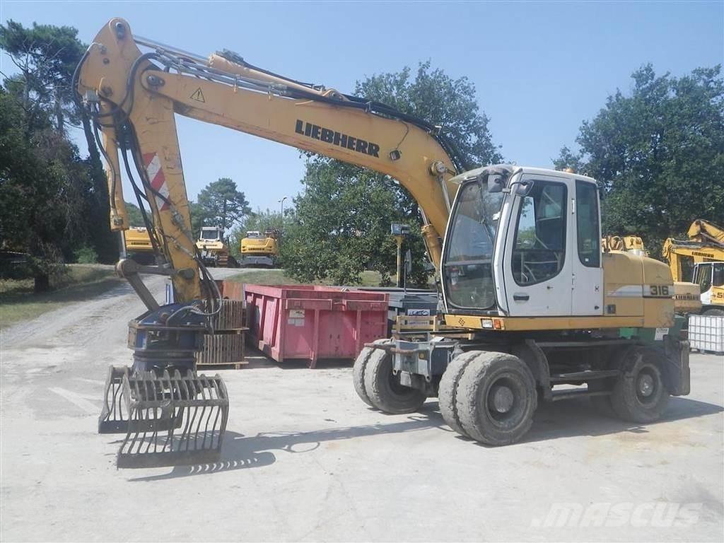 Liebherr A316Li 특수 굴삭기