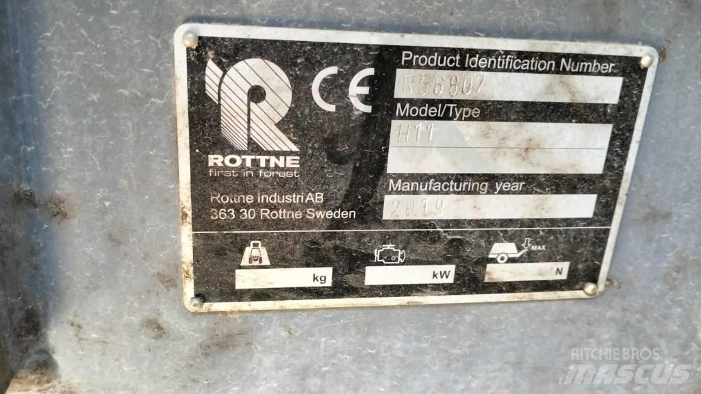 Rottne H11D 원목 하베스터