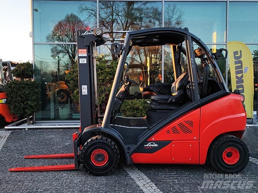 Linde H25T-02 LPG 지게차