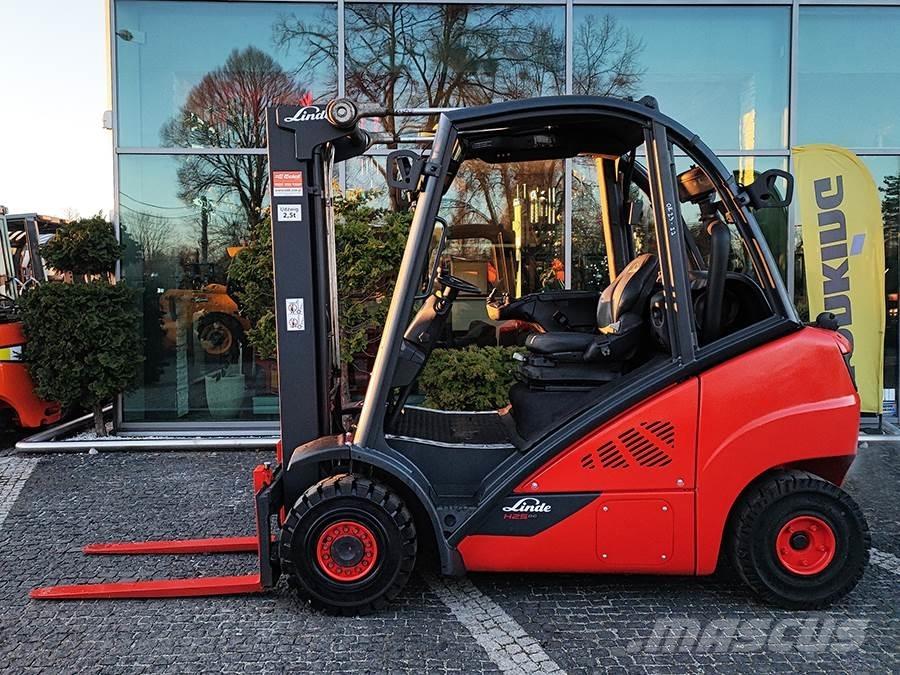 Linde H25T-02 LPG 지게차