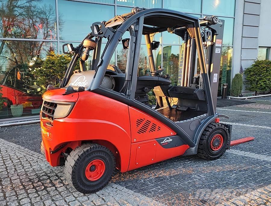 Linde H25T-02 LPG 지게차