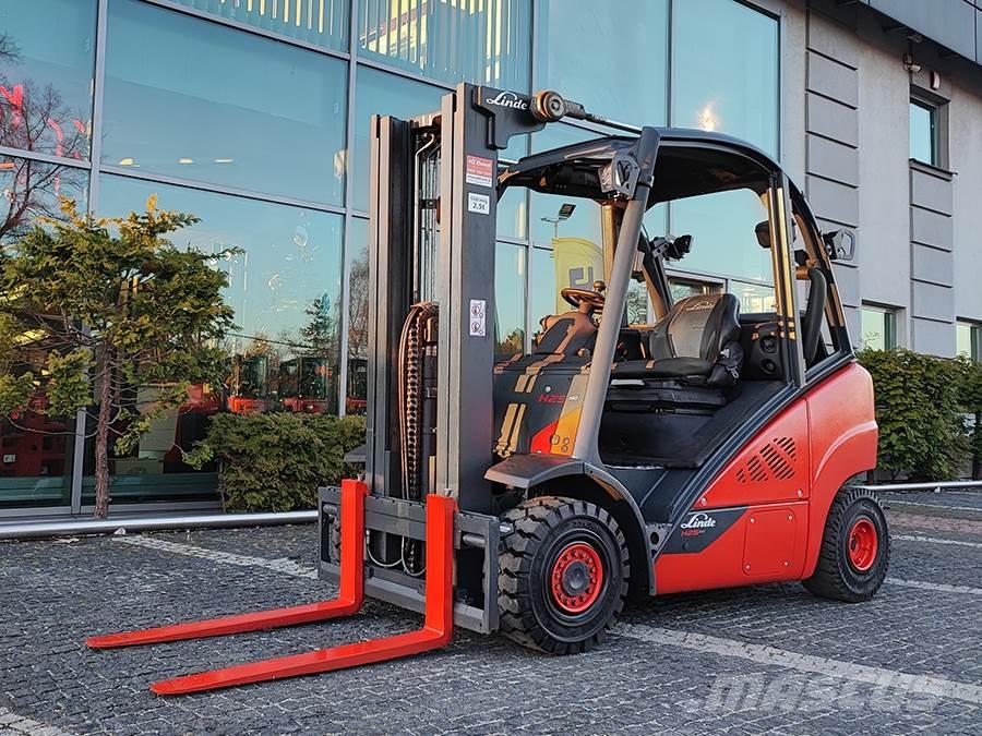 Linde H25T-02 LPG 지게차