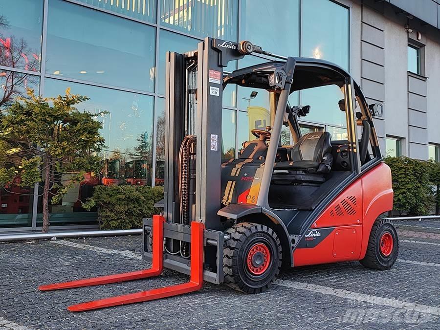 Linde H25T-02 LPG 지게차