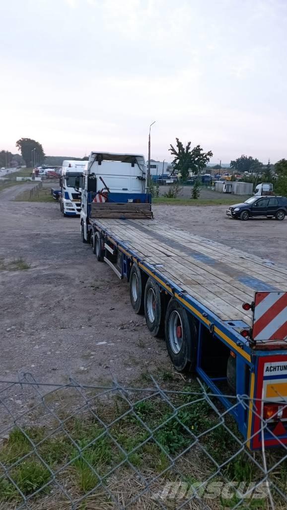 Broshuis E-2198/27 스킵 로더 세미 트레일러