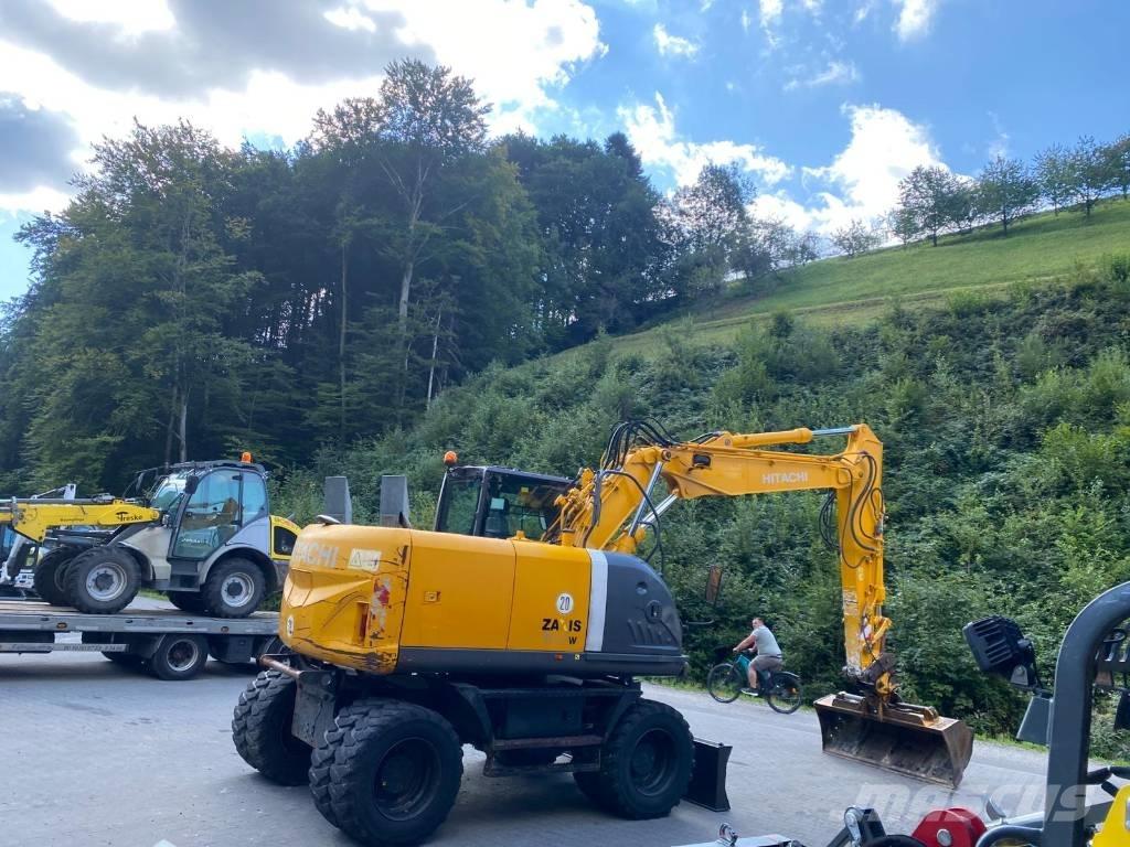 Hitachi ZX 140 W-3  휠 굴삭기