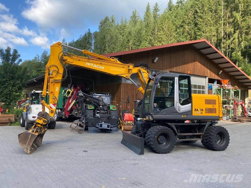 Hitachi ZX 140 W-3  휠 굴삭기