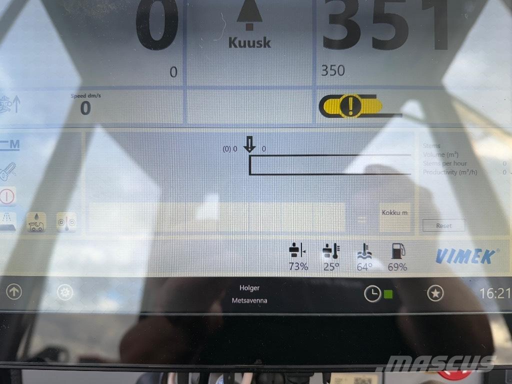 Vimek 404 T8 원목 하베스터