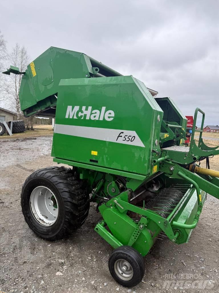McHale F 550 원형 곤포기