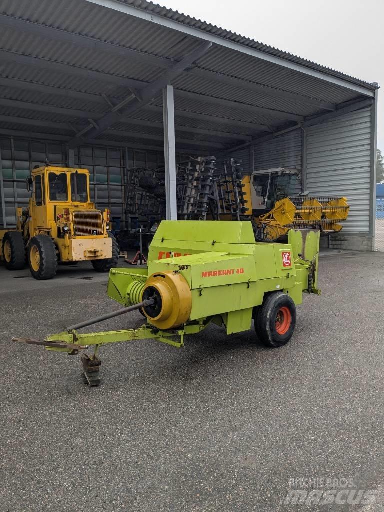 CLAAS Markant 40 각형 곤포기