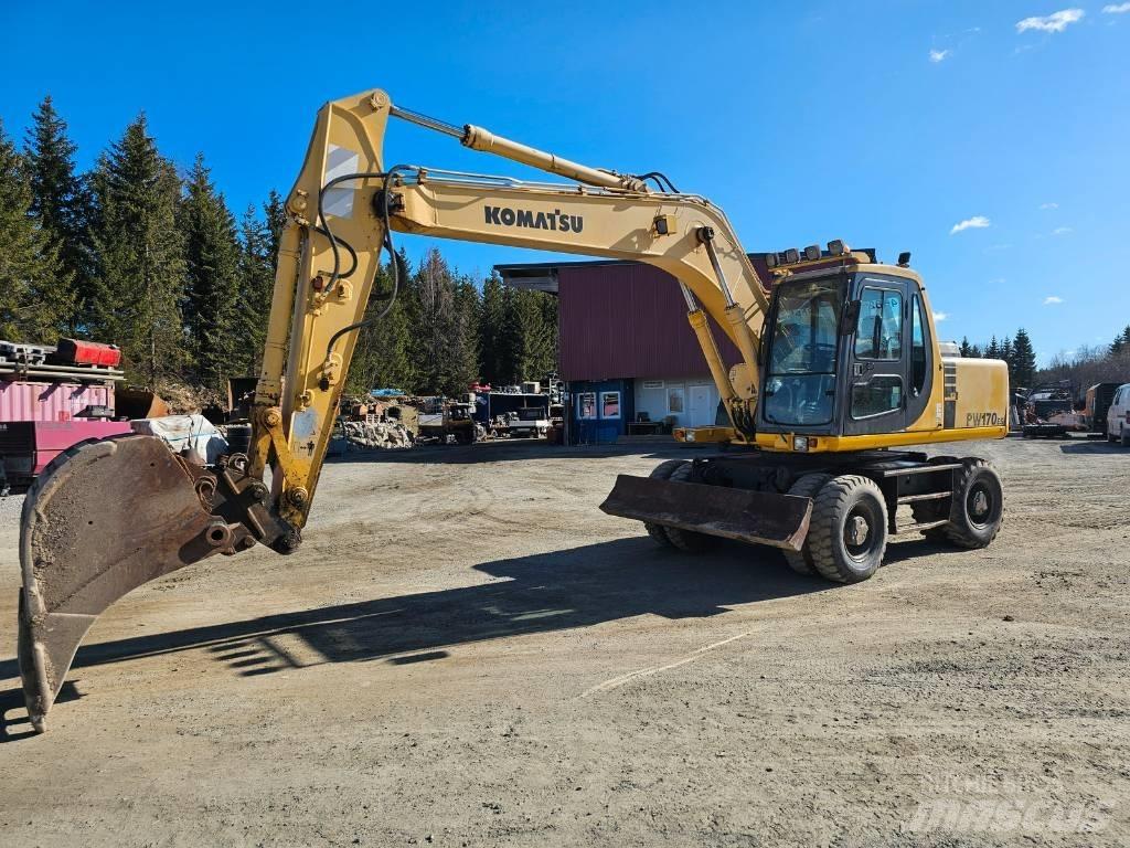Komatsu PW 170-6  휠 굴삭기