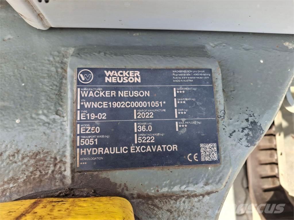 Wacker Neuson EZ50 대형 굴삭기 29톤 이상