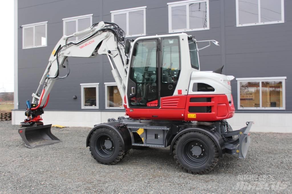 Takeuchi TB395W  휠 굴삭기