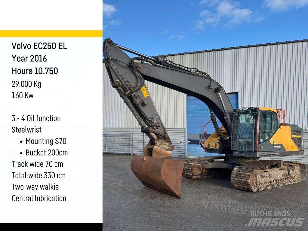 Volvo EC 250 EL 대형 굴삭기 29톤 이상