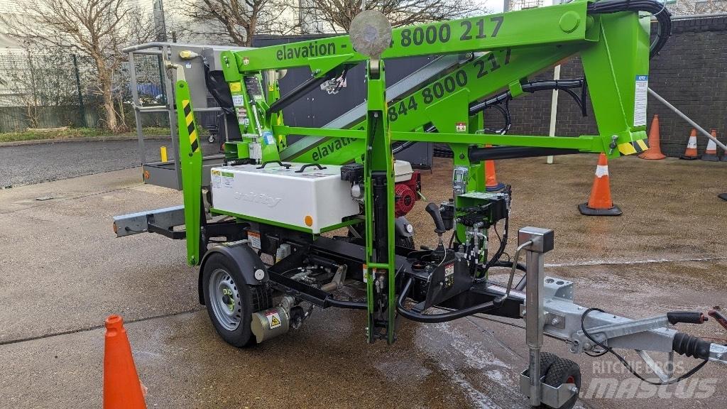 Niftylift 120TPE 트레일러 탑재 고소작업대