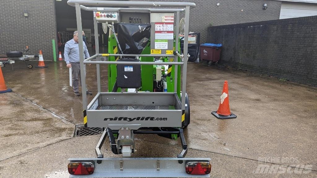 Niftylift 120TPE 트레일러 탑재 고소작업대