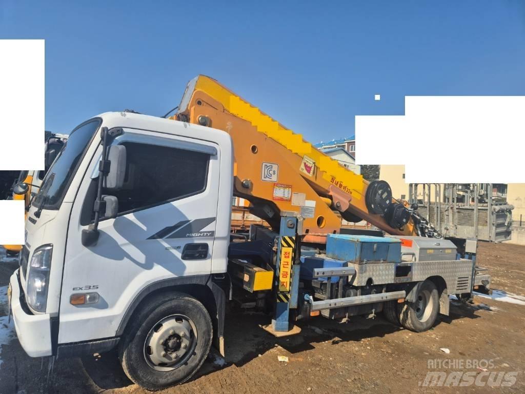 Jinwoo JW320 트럭 탑재 고소작업대