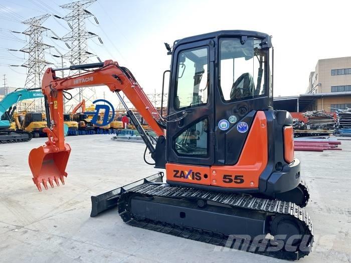 Hitachi ZX 55 소형 굴삭기 7톤 미만
