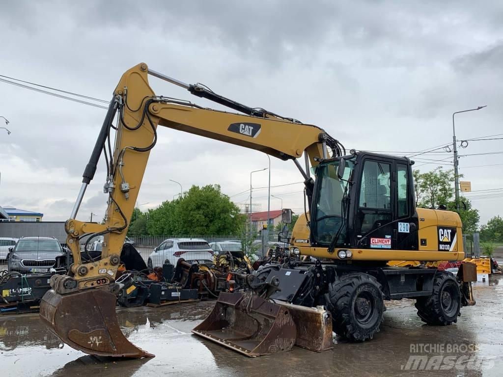 CAT M 313 D  휠 굴삭기