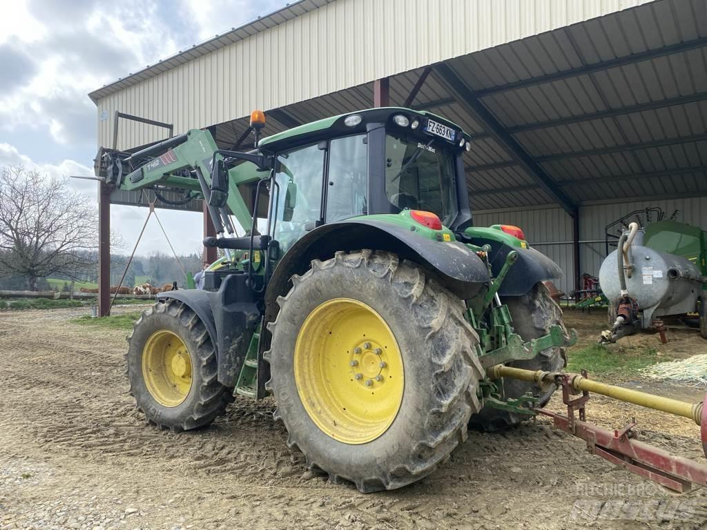 John Deere 6100 M 트랙터