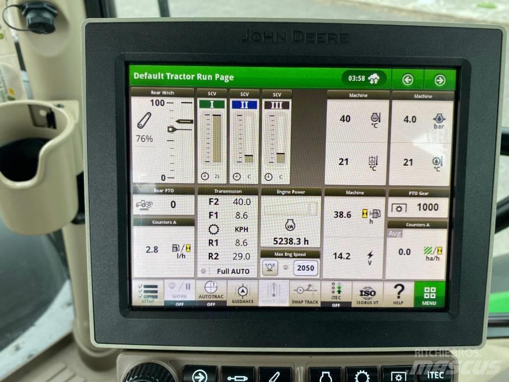 John Deere 6135R 트랙터