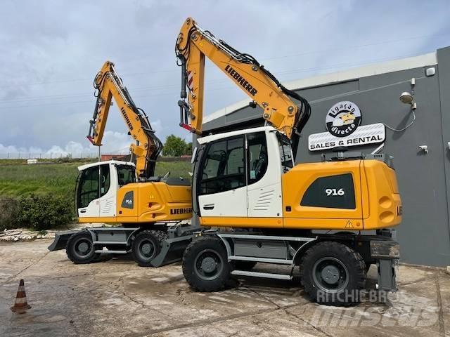 Liebherr 916  휠 굴삭기