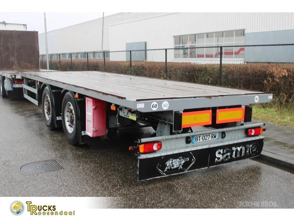 Samro 2 axle 플랫베드/드롭사이드 트레일러