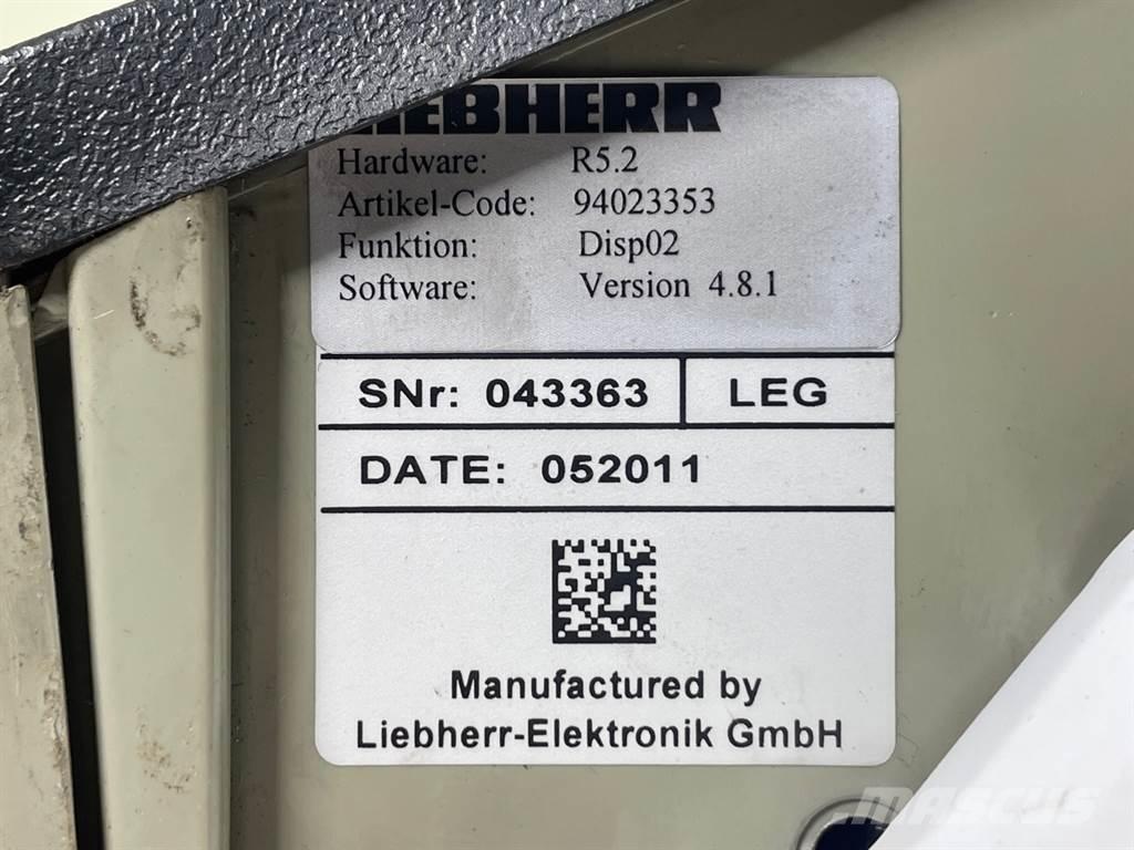 Liebherr A 924 C 일렉트로닉스