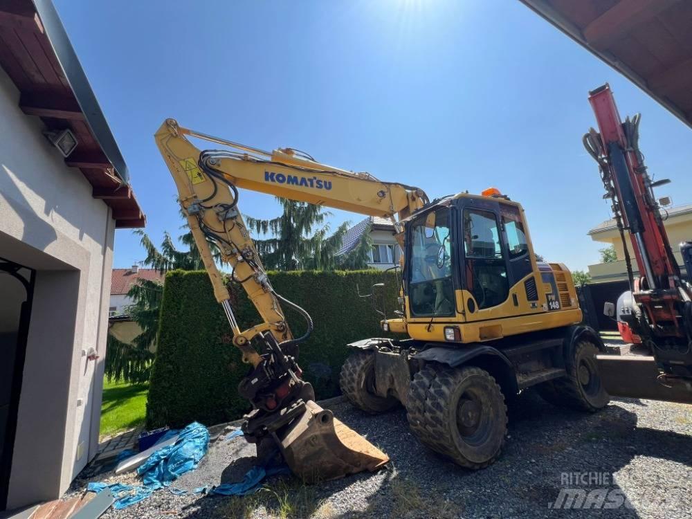 Komatsu PW 148-8  휠 굴삭기