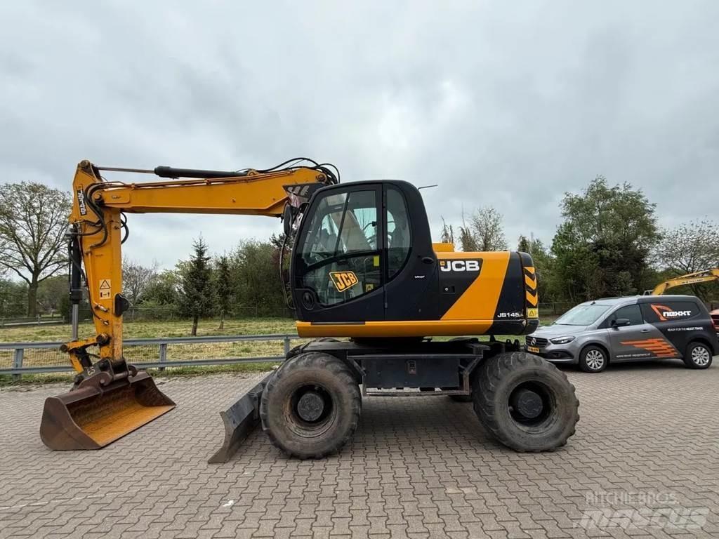 JCB JS 145W  휠 굴삭기