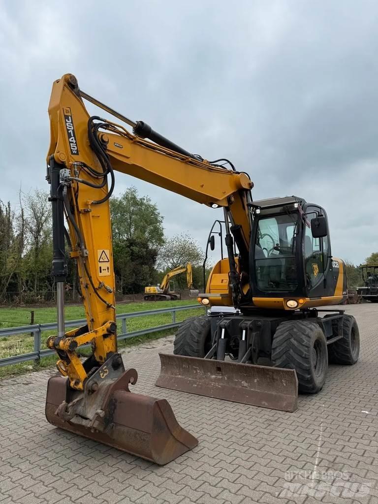 JCB JS 145W  휠 굴삭기