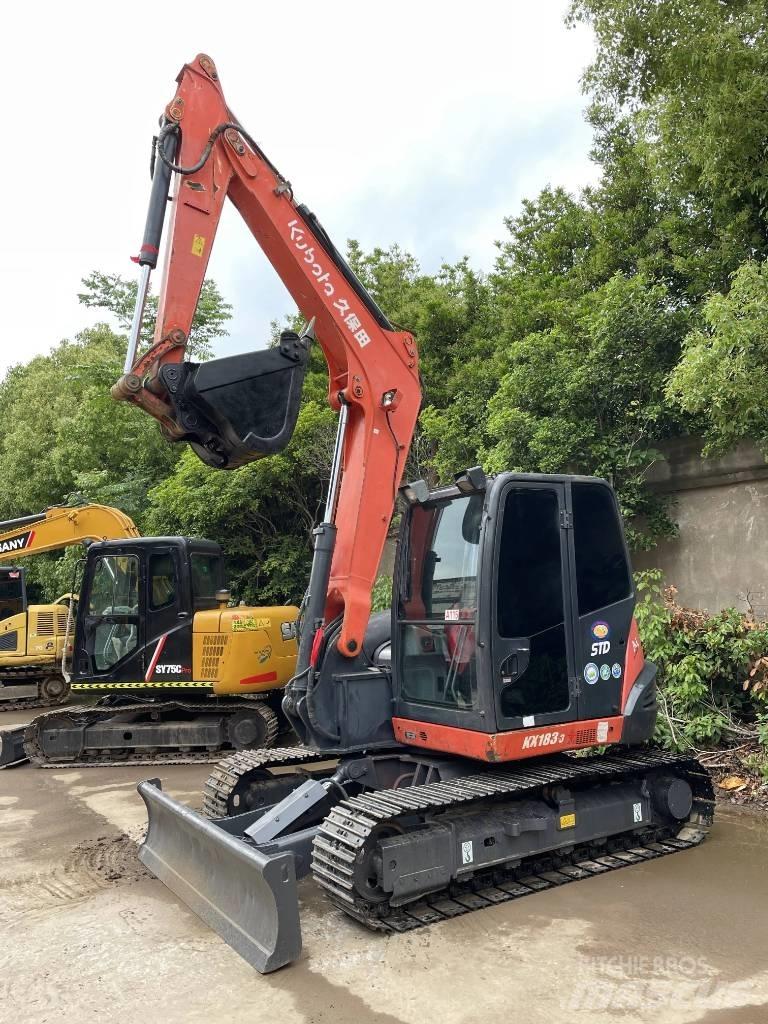Kubota KX163 대형 굴삭기 29톤 이상