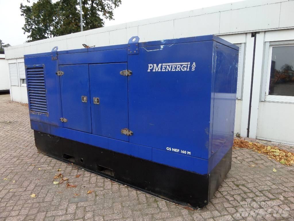 PM energie GSNEF160M 디젤 발전기
