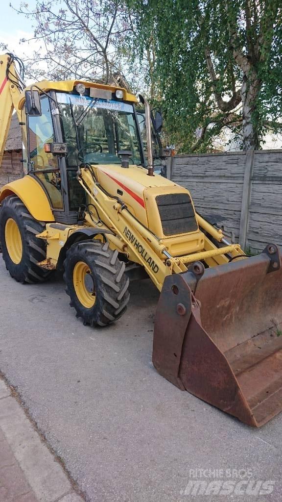 New Holland LB 110 백호로더