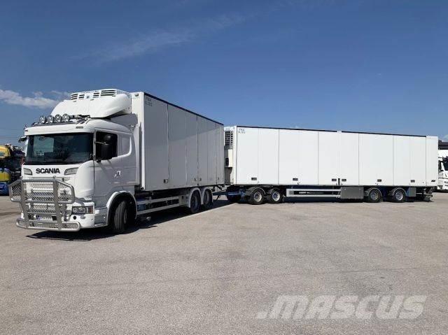 Scania R520 6x2 탑차 트럭