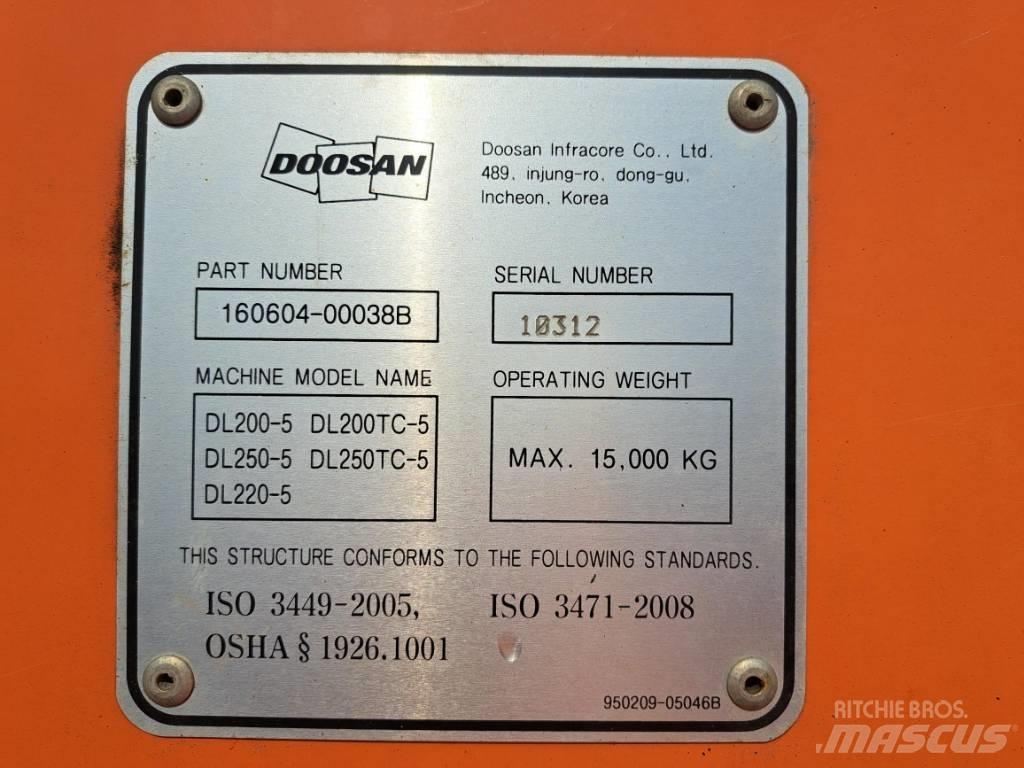 Doosan DL 220  휠로우더