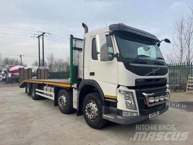 Volvo FM 370 플랫베드/윈치 트럭