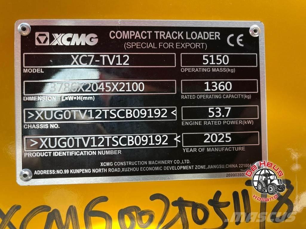 XCMG XC7-TV12  휠로우더