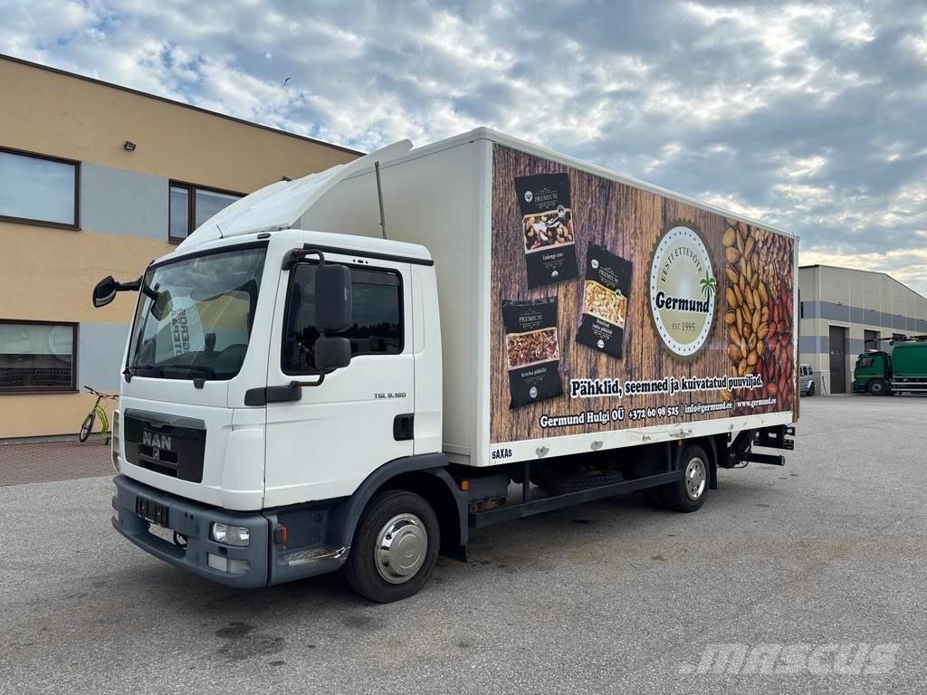 MAN TGL 8.180 + LIFT 탑차 트럭