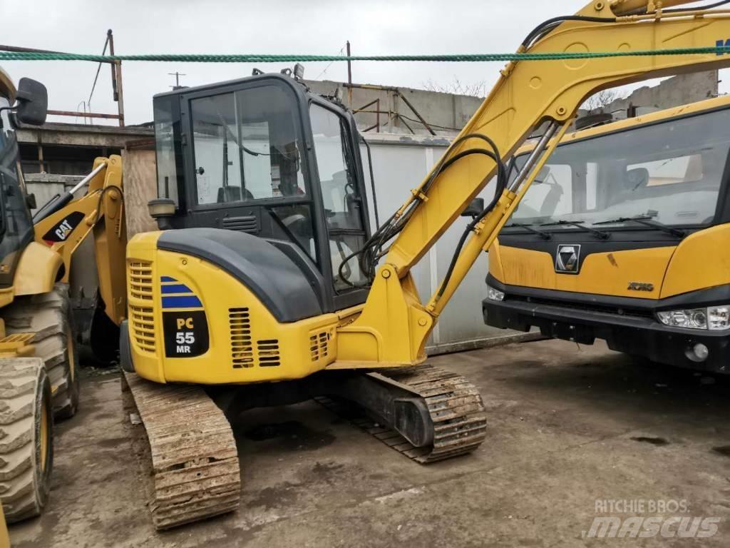 Komatsu PC 55 MR-3 소형 굴삭기 7톤 미만
