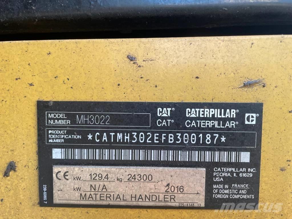 CAT MH 3022 폐기물/산업 처리기