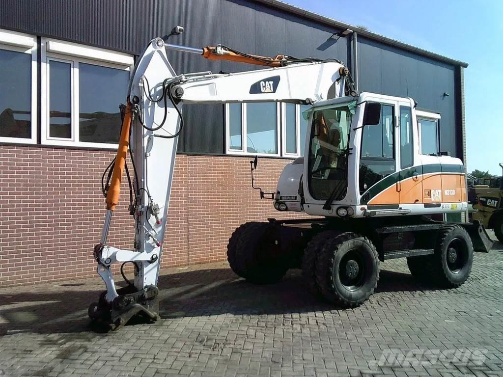 CAT M313D  휠 굴삭기