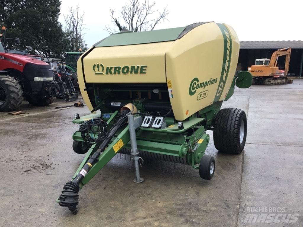 Krone Comprima f125 원형 곤포기